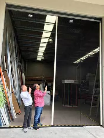 Retractable Screen Doors for Large Openings by Intelliscreens