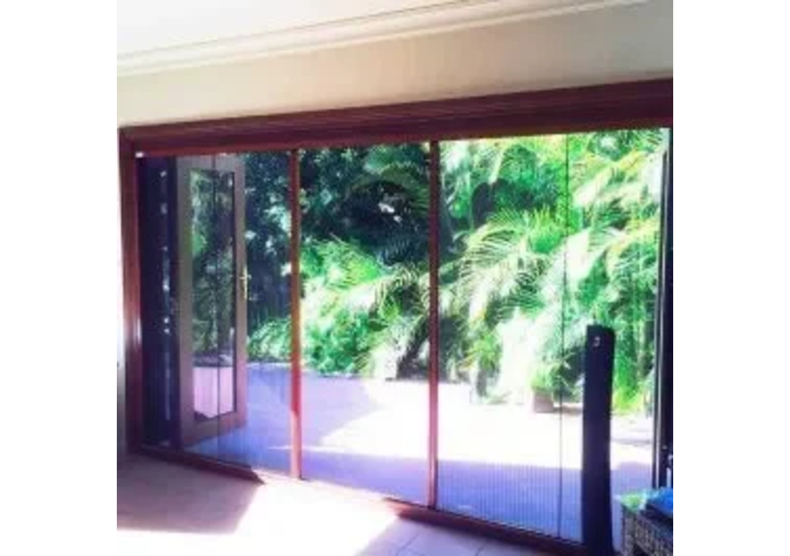 Retractable Screen Doors for French Doors by Intelliscreens