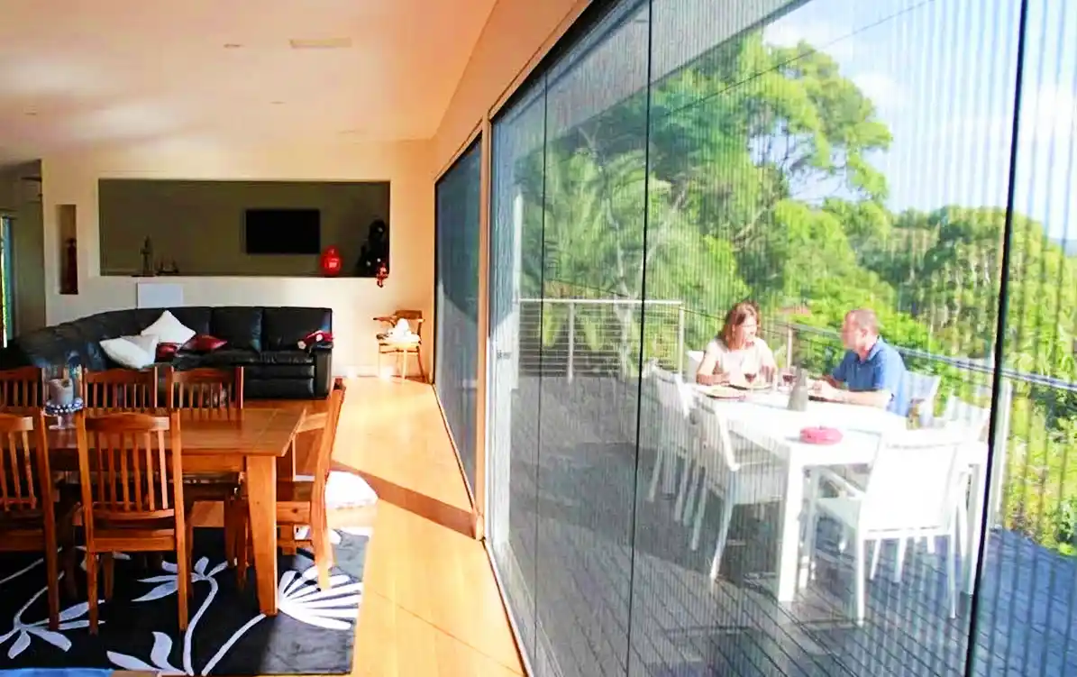 Sliding retractable fly screens by Intelliscreens